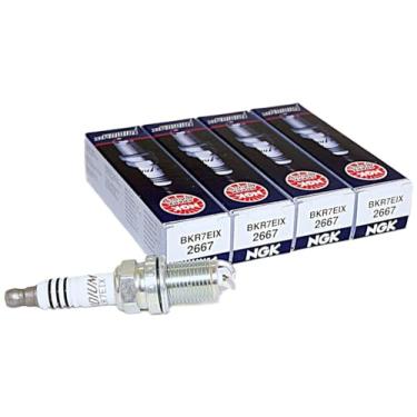Imagem de NGK Iridium IX Spark Plug BKR7EIX (pacote com 4) para Honda CIVIC LX 2010-2011 1.8L/1799cc