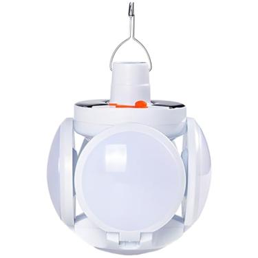 Imagem de LUMINFLY Lâmpada LED solar à prova d'água, 5 modos de iluminação, dobrável, emergência e uso externo