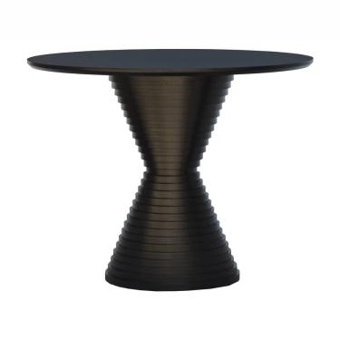 Imagem de Mesa De Jantar Apollo Tampo Redondo 120 Preto