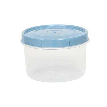 Imagem de Pote Com Tampa Rosca Redondo 1,25l Plasvale Azul