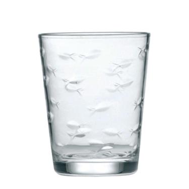Imagem de Copo Baixo Em Acrílico Peixe 3d 400ml Kenya
