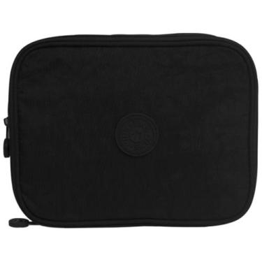 Imagem de Estojo Escolar Box 100 Pens Em Crinkle 2 Compartimentos YINS, Vinho