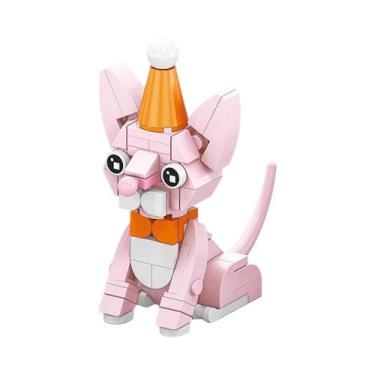 Imagem de Blocos De Montar De Animais: Abelha, Borboleta, Libélula, Caranguejo, 