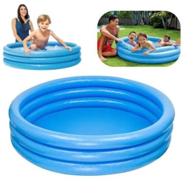 Imagem de Piscina Infláveis Redonda 156L Azul Cristal 59416 Intex