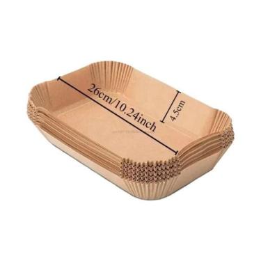 Imagem de Papel Antiaderente Para Air Fryer Para Cozinhar Assar No Forno Acessór