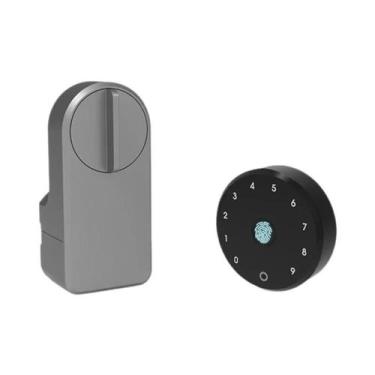 Imagem de Fechadura Eletrônica De Porta Com Teclado De Impressão Digital RAYKUBE