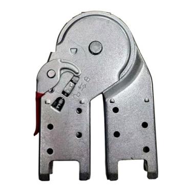 Imagem de Bothyi Dobradiça para Escada, Dobradiça de Travamento para Escada de Degraus em Alumínio, Substitui o Ângulo Ajustável para Escadas de Travessa para, 12cmx19.5cm