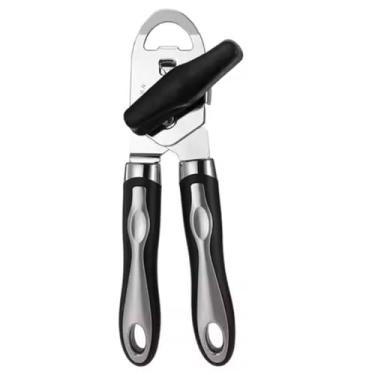 Imagem de Abridor de Latas Profissional Bomvink – Aço Inox Ultraforte com Cabo Antiderrapante e Corte Preciso