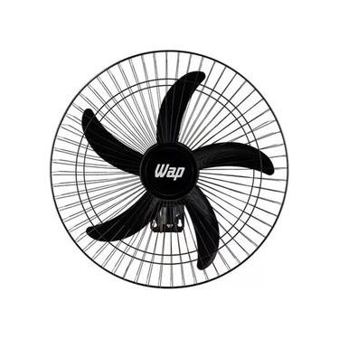 Imagem de Ventilador Parede WAP Rajada Pro 60cm 5 Pás Preto Bivolt FW006661