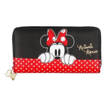 Imagem de Carteira Feminina Retangular Cores Minnie Mouse Disney