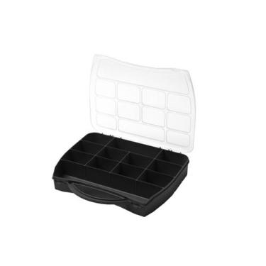Imagem de Maleta Organizadora Caixa Plastica com Divisórias Box Multiuso Pesca C