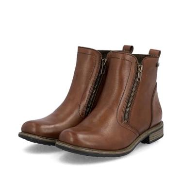 Imagem de Rieker Botas femininas 74850 Ornella, Castanho/Castanho, 37