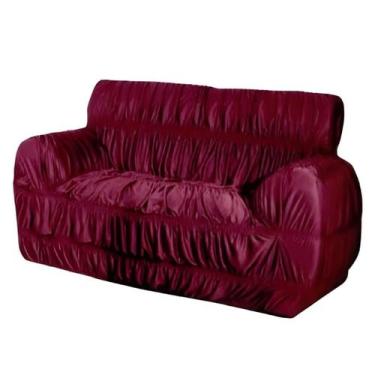 Imagem de Capa para Sofá Elasticada 21 Elásticos 2 Lugares Tamanho King Malha Ge