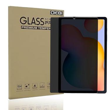 Imagem de DIEBI Película de privacidade para Samsung Galaxy Tab S6 Lite 10,4 polegadas 2024/2022/2020 (SM-P620/P625/P613/P619/P615/P610), película de vidro temperado antiespião, 1 pacote