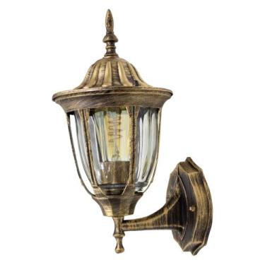 Imagem de Arandela Colonial Alumínio Ouro Velho E27 Retro St202p - Starlumen