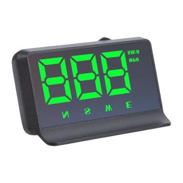 Imagem de Zhjvihx Velocímetro Digital Com Display HUD, Projetor de Velocidade GPS Com Grandes Dígitos Claros e Ajuste Automático de Brilho, para Gas Derv Electric Car Truck SUV