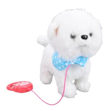 Imagem de SPYMINNPOO Cão robô, Brinquedo de Pelúcia Interativo Andando Cantando robô Filhote de Cachorro Com Cauda Balançando Ações de Lamber para Crianças