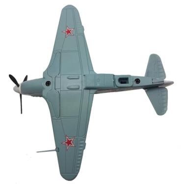 Imagem de simhoa Avião de caça de brinquedo em escala 1/72, simulado, com suporte, ornamento, brinquedo para menino, decoração de prateleira ou mesa, presente para