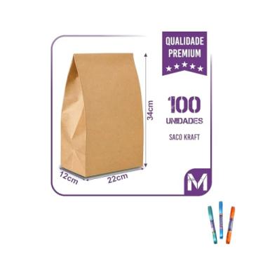 Imagem de Kit Saco de Papel SOS M 80x45cm com Fita Cetim 7mmx10 Metros