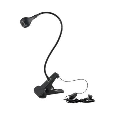 Imagem de Luminária De Mesa Flexível USB Com Clipe Para Leitura, Decoração De Qu