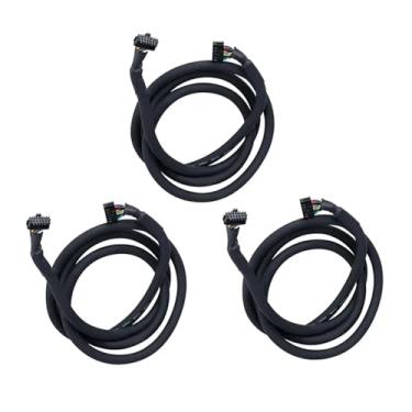 Imagem de Conjunto de 1 a 4 cabos de corrente para cabeçote de impressão, compatíveis com Creality K2 PLUS - Barramento 12P, 22/26AWG, 1250mm, interface PHB, acessório para impressora 3D.(For K2 PLUS-3PC)