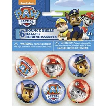 Imagem de Unique Bolas de brincar da Patrulha Canina, lembrancinhas de festa infantil, recurso Chase e Marshall, 6 unidades (1 pacote, 6 bolas no total)