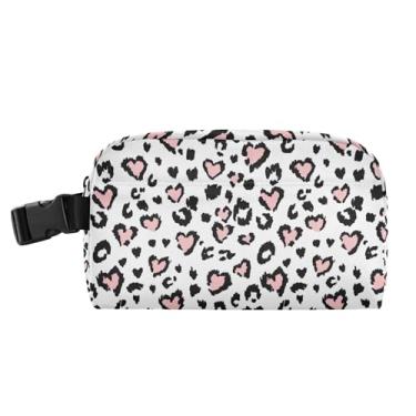 Imagem de TSENQUE Lancheira personalizada com estampa de oncinha com corações para mulheres, meninas, lancheira masculina e infantil, lancheira para trabalho, macia, fofa, para alimentos, bolsa térmica para