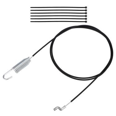 Imagem de Cabo de Embraiagem Espiral para Berbequim 946-04230B com 6 Abraçadeiras, Compatível com os Sopradores de Neve MTD Cub Cadet e Craftsman Substitui os Modelos 946-04230 946-04230A e 746-04230