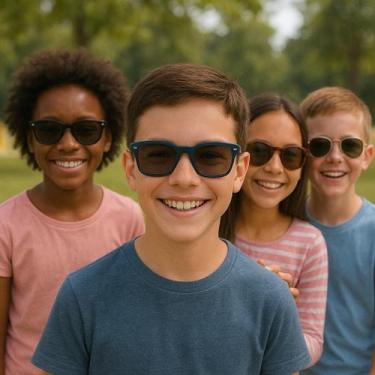 Imagem de Óculos de sol flexível infantil c/ proteção uv - santorini - Alikí, Az