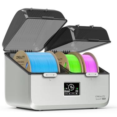 Imagem de Creality Caixa de secagem de filamento Space Pi X4L, capacidade de 4 carretel com duas câmaras independentes, aquecimento a 75 °C e modo de economia de energia inteligente, serve para PLA, PETG, ABS