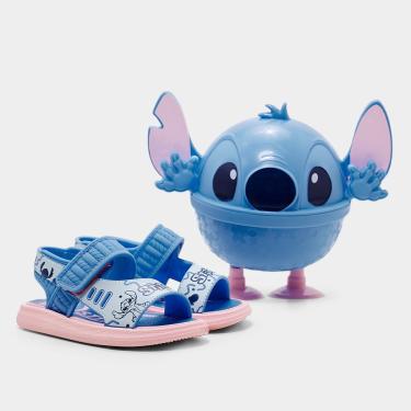 Imagem de Kit Sandália Infantil Grendene + Lancheira Infantil Disney Menina-Feminino