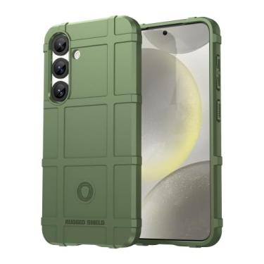 Imagem de Capa Case Galaxy S25 (Tela 6.2) Rugged Shield Anti Impacto (Verde)