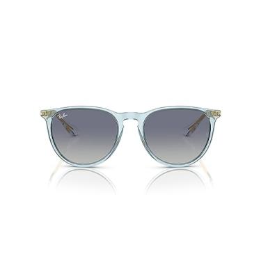 Imagem de Óculos de Sol Ray-Ban Erika 0RB4171 67434L Tam 54 / Azul Claro - Lentes Azul Gradiente