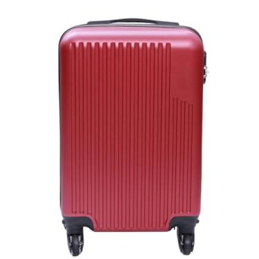 Imagem de Mala de Viagem Bordo 10kg ABS com Cadeado, Divisória Interna, Rodinhas 360° Padrão ANAC(Bordo,9KG (48X28X25))