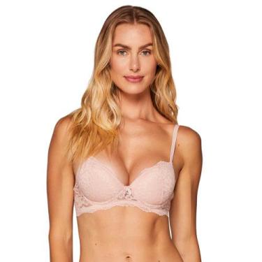Imagem de Sutiã meia taça liebe 503001 rendado, Nude, 40