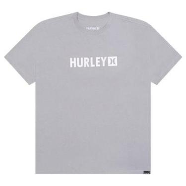 Imagem de Camiseta Hurley Square SM26 Masculina-Masculino