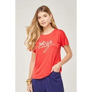 Imagem de TShirt D Bell Outlet Fashion Tshirt Especial Foil  Seja Luz-Feminino
