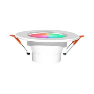 Imagem de Lâmpada De Teto LED Inteligente 10W 15W Redonda Embutida Com Mudança D