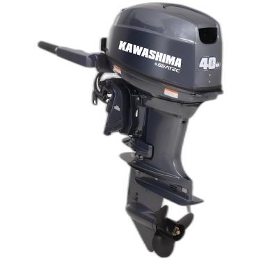 Imagem de Motor de Popa 40Hp 2T Seatec Pardida Elétrica Kawashima