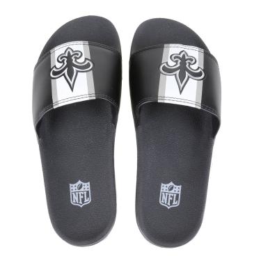 Imagem de Chinelo NFL New Orleans Saints New Era Slide Logo Masculino-Masculino