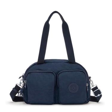 Imagem de Bolsa de Mão e Transversal Kipling Cool Defea Azul Marinho-Unissex