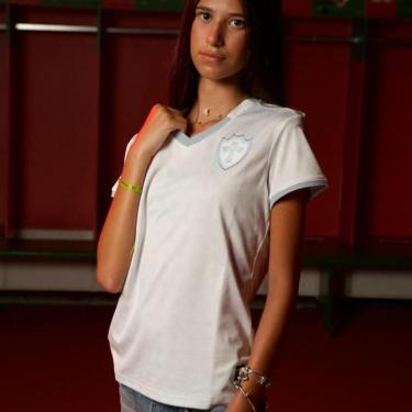 Imagem de Camisa Portuguesa II Joma 2026 Feminina Branca/Prata-Feminino