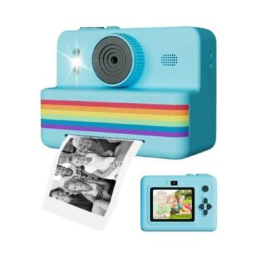 Imagem de Câmera Instantânea De Brinquedo Com Tela De 2,8 Polegadas, Cartão SD D