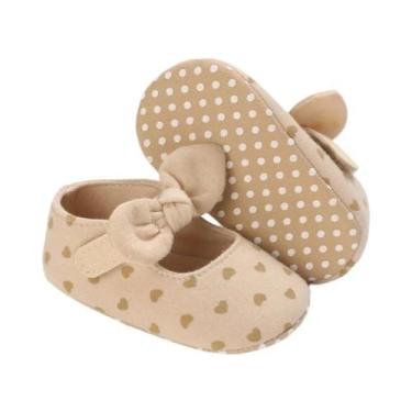 Imagem de Sapatos Casuais De Pelúcia Para Bebês Recém-Nascidos Com Laço, Confort