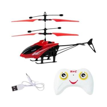 Imagem de Brinquedo De Helicóptero Controlado Por Controle Remoto Para Crianças,