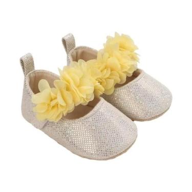 Imagem de Sapatos Casuais De Pelúcia Para Bebês Recém-Nascidos Com Laço, Confort