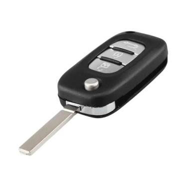 Imagem de Capa De Chave Remota Flip KEYYOU Para Renault Clio Kangoo Master Twing