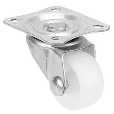 Imagem de Naroote Rodízio Giratório Durável, 1 Polegada, 20 Kg de Capacidade, Roda de Carrinho de Nylon para Móveis Diy - Carrinho de Rodízio Universal de 4 Peças