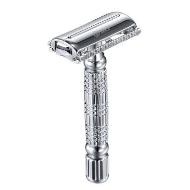 Imagem de Kit 2 Aparelho Barbear Borboleta Metal Vintage Barbeador