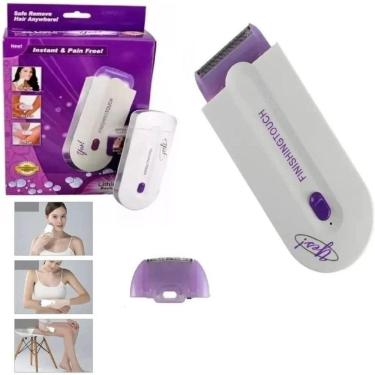 Imagem de Depilador Finish Yes Remoção Pêlo Recarregável Depilação Corporal Yes